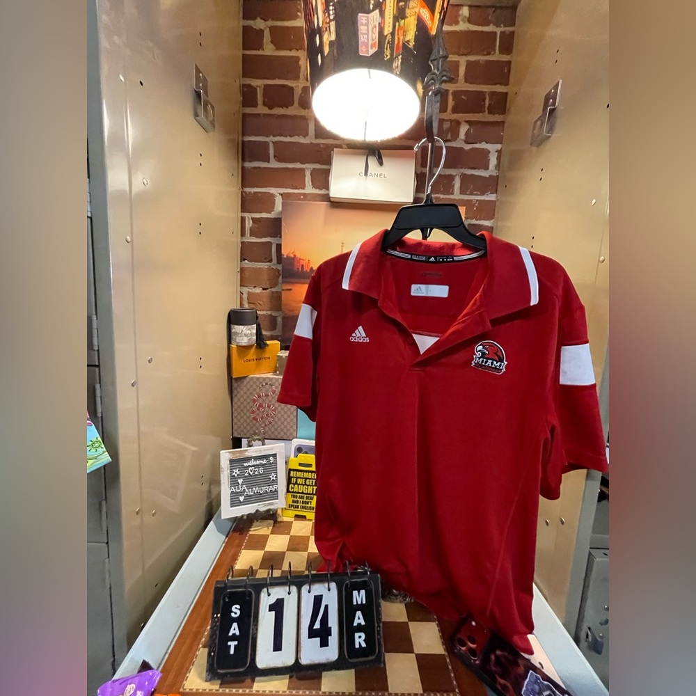 Miami RedHawks NCAA Adidas men's